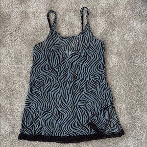 Zebra Print Women's Nightgown